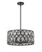 Chandelier Z-Lite 6010-20MB Matte Black Dealey 5 Light Chandelier Z-Lite
