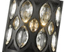 Wall Sconce Z-Lite 6010-2S-MB Matte Black Dealey 2 Light Wall Sconce Z-Lite