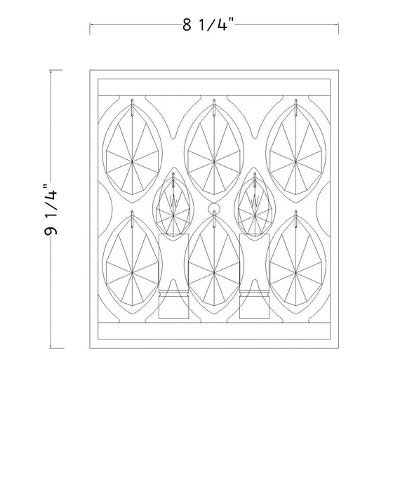 Wall Sconce Z-Lite 6010-2S-MB Matte Black Dealey 2 Light Wall Sconce Z-Lite