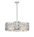 Chandelier Z-Lite 6010-30CH Chrome Dealey 8 Light Chandelier Z-Lite