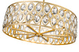 Chandelier Z-Lite 6010-30HB Heirloom Brass Dealey 8 Light Chandelier Z-Lite