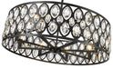 Chandelier Z-Lite 6010-30MB Matte Black Dealey 8 Light Chandelier Z-Lite