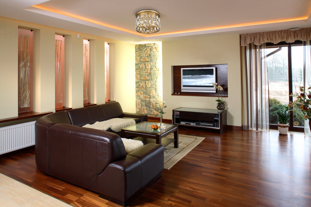 Flush Mount Z-Lite 6010F15HB Heirloom Brass Dealey 4 Light Flush Mount Z-Lite