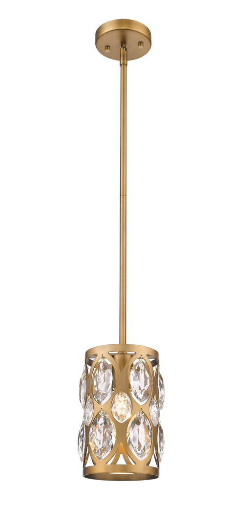 Pendant Z-Lite 6010MP-HB Heirloom Brass Dealey 1 Light Pendant Z-Lite