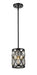 Pendant Z-Lite 6010MP-MB Matte Black Dealey 1 Light Pendant Z-Lite