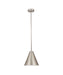 Pendant Z-Lite 6011P12-BN Brushed Nickel Eaton 1 Light Pendant Z-Lite
