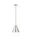 Pendant Z-Lite 6011P12-PN Polished Nickel Eaton 1 Light Pendant Z-Lite