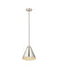 Pendant Z-Lite 6011P12-PN Polished Nickel Eaton 1 Light Pendant Z-Lite