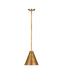 Pendant Z-Lite 6011P12-RB Rubbed Brass Eaton 1 Light Pendant Z-Lite