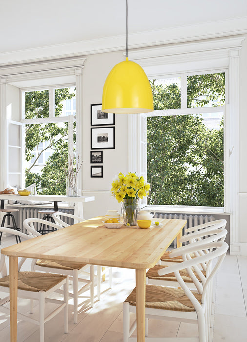 Pendant Z-Lite 6012P19-YEL Yellow Z-Studio 3 Light Pendant Z-Lite