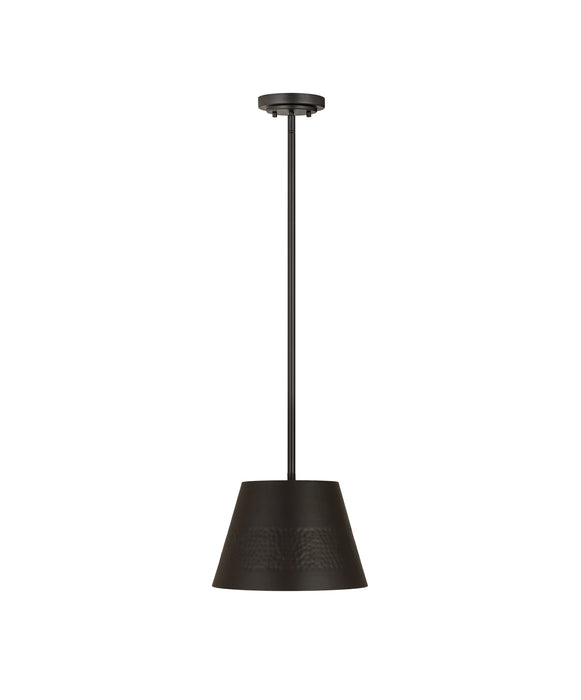 Pendant Z-Lite 6013-12MB Matte Black Maddox 1 Light Pendant Z-Lite