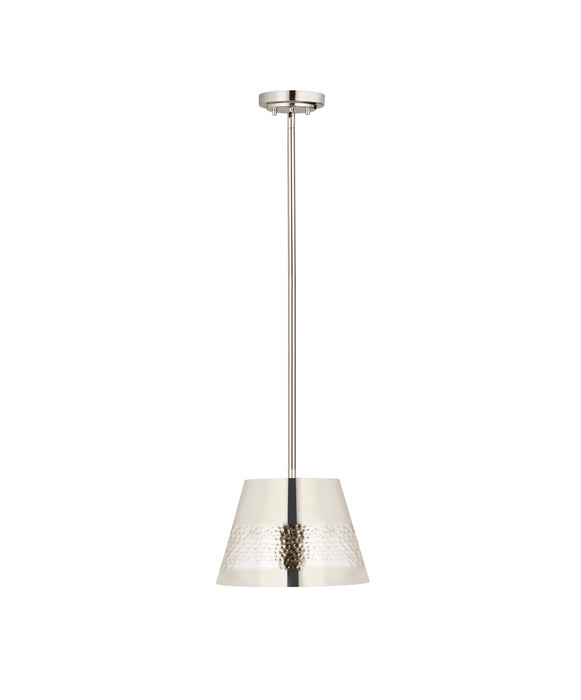 Pendant Z-Lite 6013-12PN Polished Nickel Maddox 1 Light Pendant Z-Lite