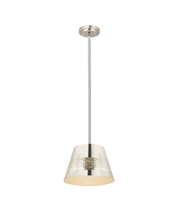 Pendant Z-Lite 6013-12PN Polished Nickel Maddox 1 Light Pendant Z-Lite
