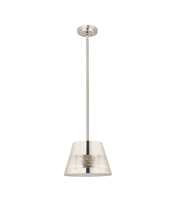Pendant Z-Lite 6013-12PN Polished Nickel Maddox 1 Light Pendant Z-Lite