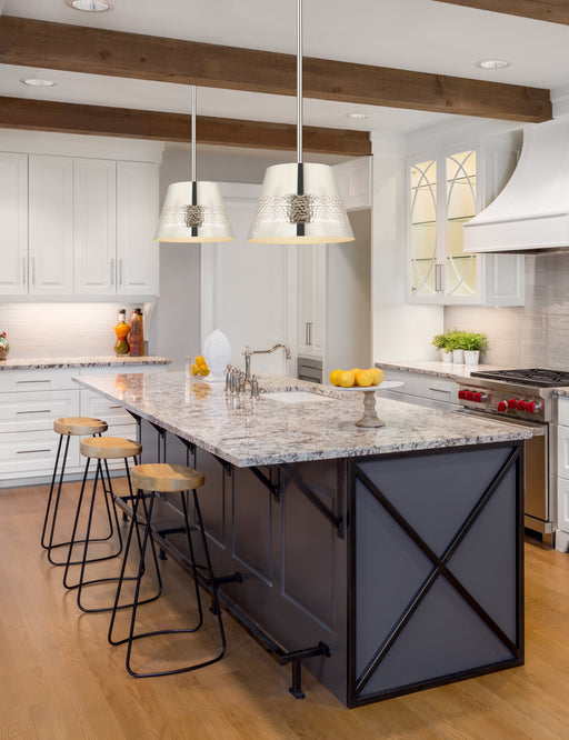 Pendant Z-Lite 6013-12PN Polished Nickel Maddox 1 Light Pendant Z-Lite