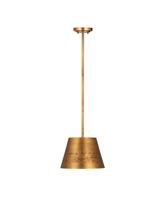 Pendant Z-Lite 6013-12RB Rubbed Brass Maddox 1 Light Pendant Z-Lite