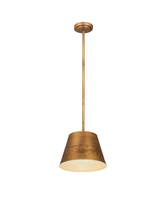 Pendant Z-Lite 6013-12RB Rubbed Brass Maddox 1 Light Pendant Z-Lite