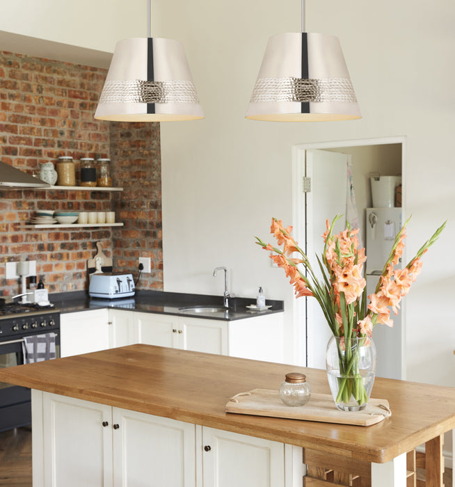 Chandelier Z-Lite 6013-18PN Polished Nickel Maddox 1 Light Chandelier Z-Lite