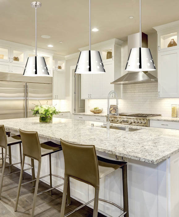 Pendant Z-Lite 6014-12PN Polished Nickel Katie 1 Light Pendant Z-Lite