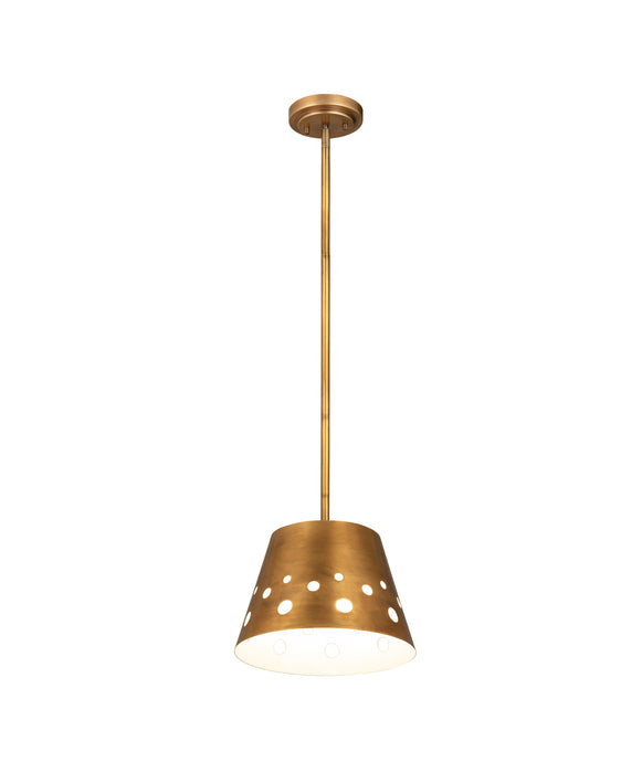 Pendant Z-Lite 6014-12RB Rubbed Brass Katie 1 Light Pendant Z-Lite