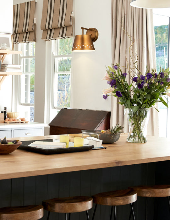 Wall Sconce Z-Lite 6014-1S-RB Rubbed Brass Katie 1 Light Wall Sconce Z-Lite