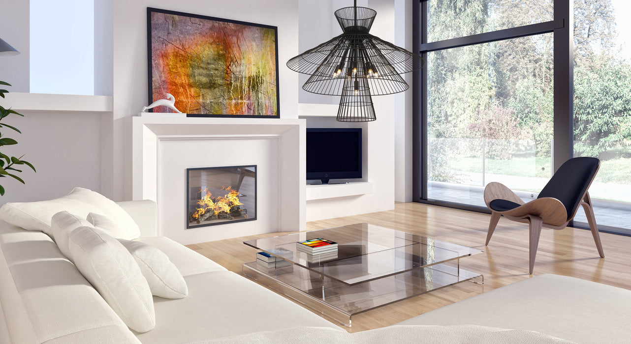 Chandelier Z-Lite 6015-8MB Matte Black Alito 8 Light Chandelier Z-Lite