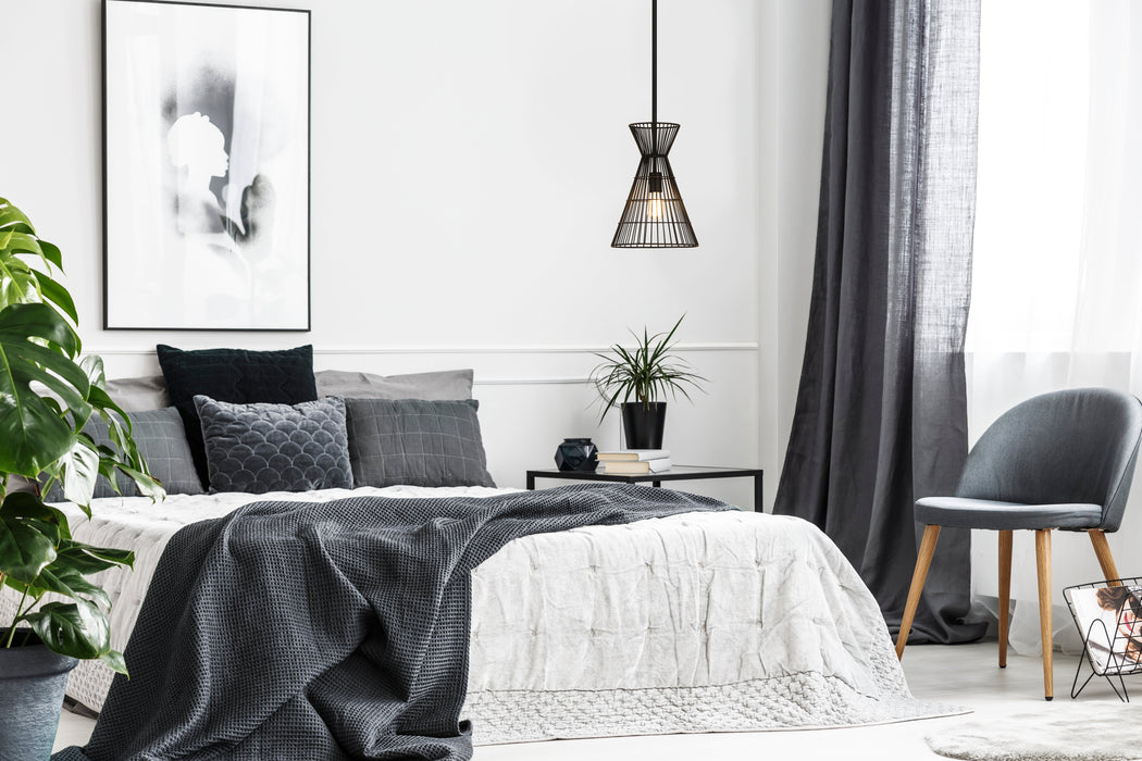 Pendant Z-Lite 6015MP-MB Matte Black Alito 1 Light Pendant Z-Lite