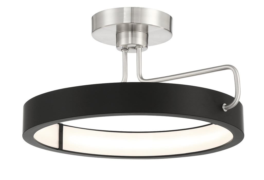 Eurofase 37083-020 Pemberton 18" Satin Nickel LED Pendant Light