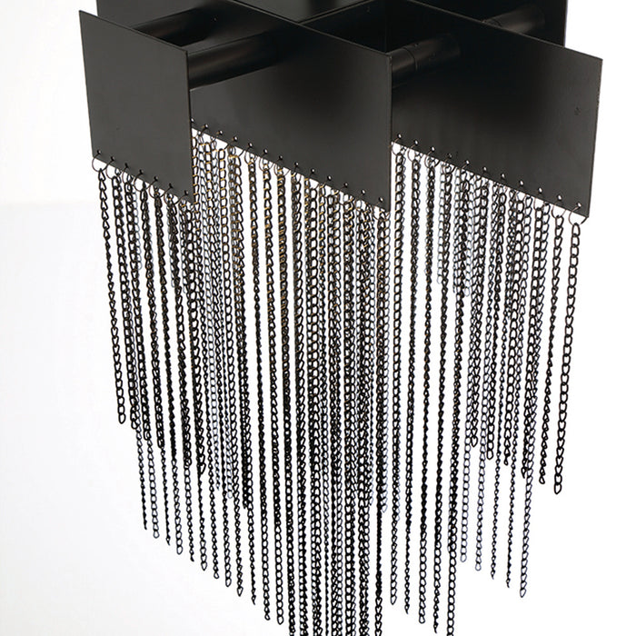 Eurofase 44370-015 Bloomfield 18" Matte Black LED Pendant Light