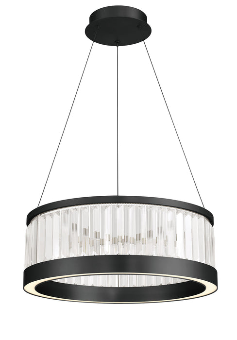 Eurofase 49353-020 Empra 24" Matte Black LED Pendant Light