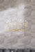 Chandelier Z-Lite 6100-10MGLD Mordern Gold Gaultier 10 Light Chandelier Z-Lite