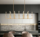 Linear Chandelier Z-Lite 6100-12L-MGLD Mordern Gold Gaultier 12 Light Linear Chandelier Z-Lite