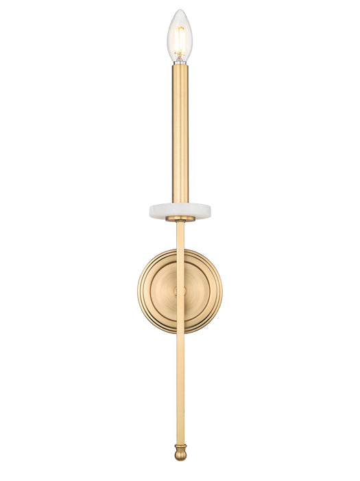 Wall Sconce Z-Lite 6100-1S-MGLD Mordern Gold Gaultier 1 Light Wall Sconce Z-Lite
