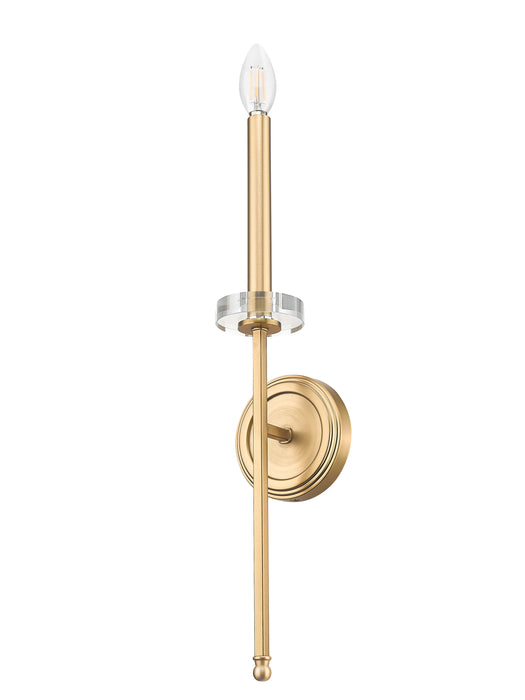 Wall Sconce Z-Lite 6100-1S-MGLD Mordern Gold Gaultier 1 Light Wall Sconce Z-Lite