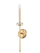 Wall Sconce Z-Lite 6100-1S-MGLD Mordern Gold Gaultier 1 Light Wall Sconce Z-Lite