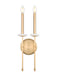 Wall Sconce Z-Lite 6100-2S-MGLD Mordern Gold Gaultier 2 Light Wall Sconce Z-Lite