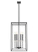 Chandelier Z-Lite 6100-32MB Matte Black+mordern Gold Gaultier 6 Light Chandelier Z-Lite