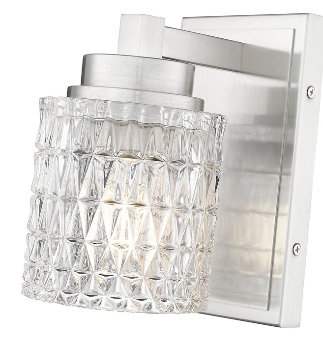 Wall Sconce Z-Lite 6101-1S-BN Brushed Nickel Jacqueline 1 Light Wall Sconce Z-Lite