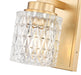 Wall Sconce Z-Lite 6101-1S-MGLD Modern Gold Jacqueline 1 Light Wall Sconce Z-Lite