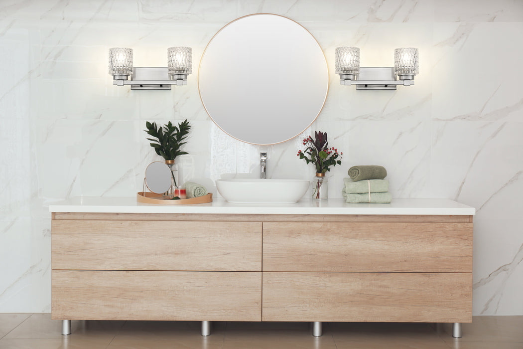 Vanity Z-Lite 6101-2V-BN Brushed Nickel Jacqueline 2 Light Vanity Z-Lite