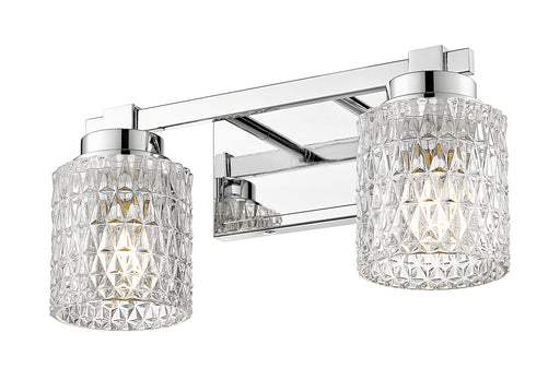Vanity Z-Lite 6101-2V-CH Chrome Jacqueline 2 Light Vanity Z-Lite