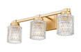 Vanity Z-Lite 6101-3V-MGLD Modern Gold Jacqueline 3 Light Vanity Z-Lite