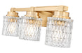 Vanity Z-Lite 6101-3V-MGLD Modern Gold Jacqueline 3 Light Vanity Z-Lite