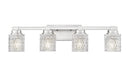 Vanity Z-Lite 6101-4V-BN Brushed Nickel Jacqueline 4 Light Vanity Z-Lite