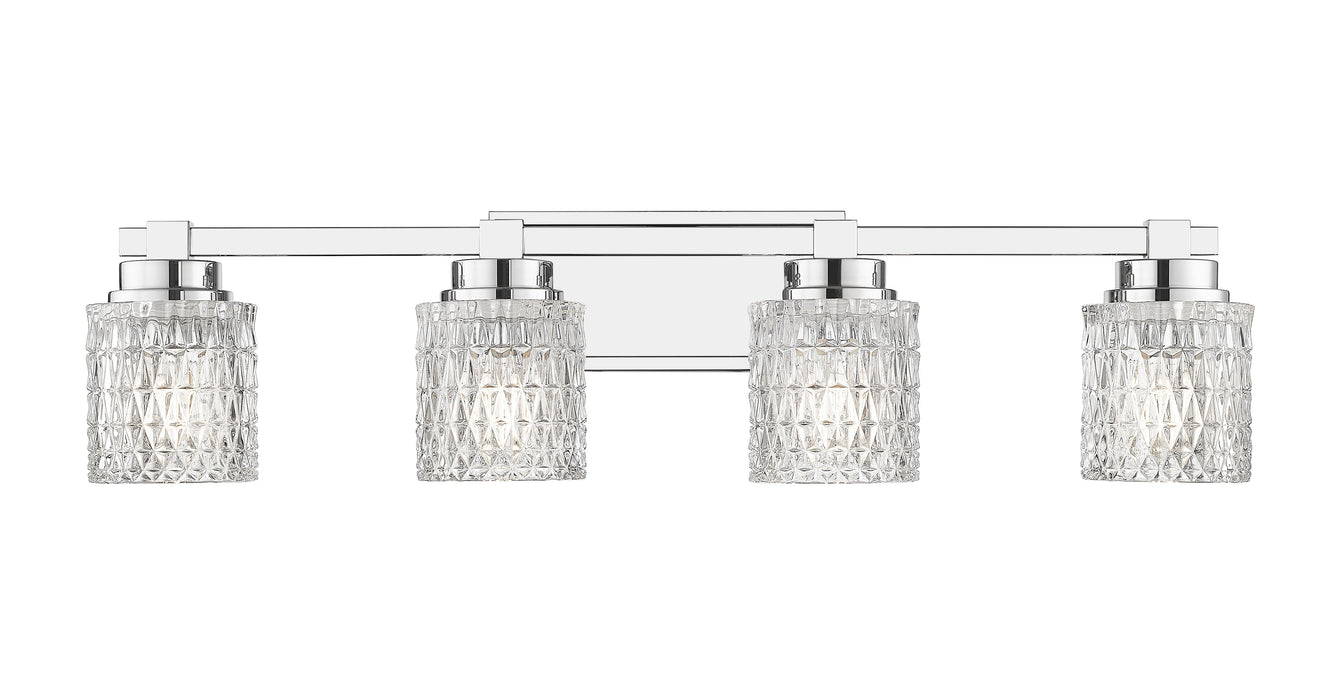 Vanity Z-Lite 6101-4V-CH Chrome Jacqueline 4 Light Vanity Z-Lite