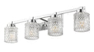 Vanity Z-Lite 6101-4V-CH Chrome Jacqueline 4 Light Vanity Z-Lite