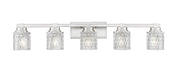 Vanity Z-Lite 6101-5V-BN Brushed Nickel Jacqueline 5 Light Vanity Z-Lite