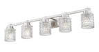 Vanity Z-Lite 6101-5V-BN Brushed Nickel Jacqueline 5 Light Vanity Z-Lite