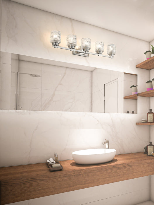 Vanity Z-Lite 6101-5V-BN Brushed Nickel Jacqueline 5 Light Vanity Z-Lite