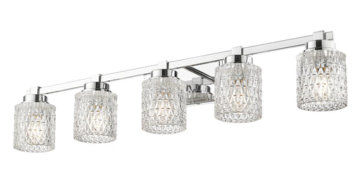 Vanity Z-Lite 6101-5V-CH Chrome Jacqueline 5 Light Vanity Z-Lite